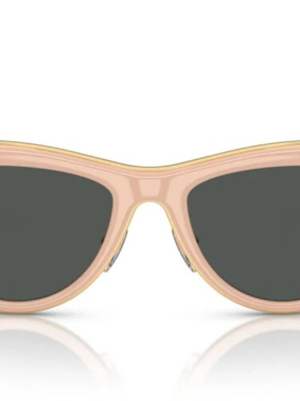 NEW VERSACE VE2273 549487 NUDE DARK GREY SUNGLASSES 52-17-145 AUTHENTIC - Picture 5 of 6